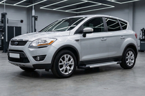 Ford Kuga 2008–2013 Side steps New Vision Grey (2 stuks, aluminium) foto 1