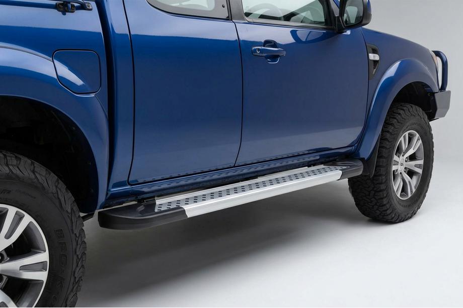 Ford Ranger 2007–2011 Side steps New Vision Grey (2 stuks, aluminium) Image