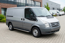 Ford Transit 2000–2014 BlackLine zijsteps (2 stuks, aluminium) foto 1