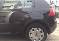 Volkswagen Golf 5 2003–2009 Wielkastlijsten (4 stuks, mat zwart) foto 5