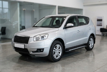 Geely Emgrand X7 2011– Side steps New Vision Black (2 stuks, aluminium) foto 1