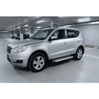 Side steps New Vision Grey (2 stuks, aluminium) Geely Emgrand X7 2011– foto 1