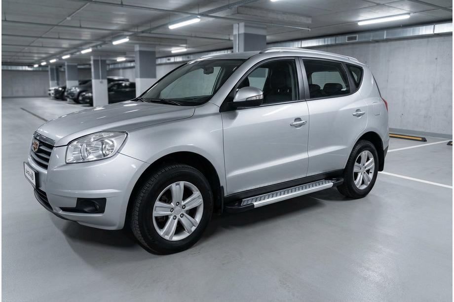 Geely Emgrand X7 2011– Side steps New Vision Grey (2 stuks, aluminium) Image