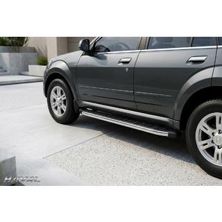 BlackLine zijsteps (2 stuks, aluminium) foto 1