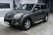 GreatWall Haval/Hover H3 2005–2013 Side steps New Vision Grey (2 stuks, aluminium) foto 1