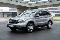 Honda CR-V 2007–2011 BlackLine zijsteps (2 stuks, aluminium) foto 1