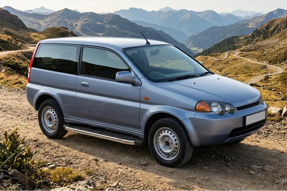 Honda HR-V 1998–2006 BlackLine zijsteps (2 stuks, aluminium) Image