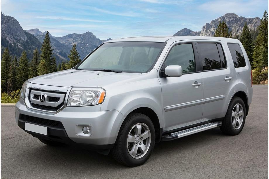 Honda Pilot 2008–2015 Side steps New Vision Grey (2 stuks, aluminium) Image