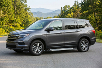 Honda Pilot 2015–2022 Side steps New Vision Grey (2 stuks, aluminium) foto 1