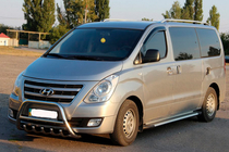 Hyundai H300, H1, Starex 2008–2020 Zijsteps Line (2 stuks, aluminium) foto 1