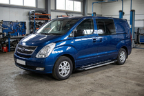Hyundai H300, H1, Starex 2008–2020 RedLine V1 zijtreden (set van 2, aluminium) foto 1