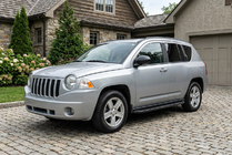 Jeep Compass 2006–2016 Side steps Tayga Black (2 stuks, aluminium) foto 1