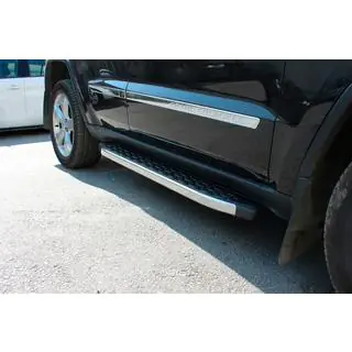 BlackLine side steps (2 stuks, aluminium)
