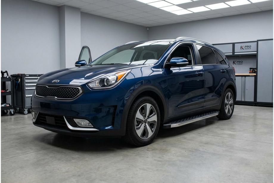 Kia Niro 2016–2021 BlackLine zijsteps (2 stuks, aluminium) Image