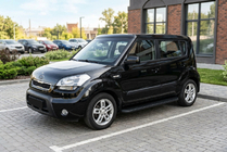 Kia Soul I 2008–2013 Side steps Tayga Black (2 stuks, aluminium) foto 1