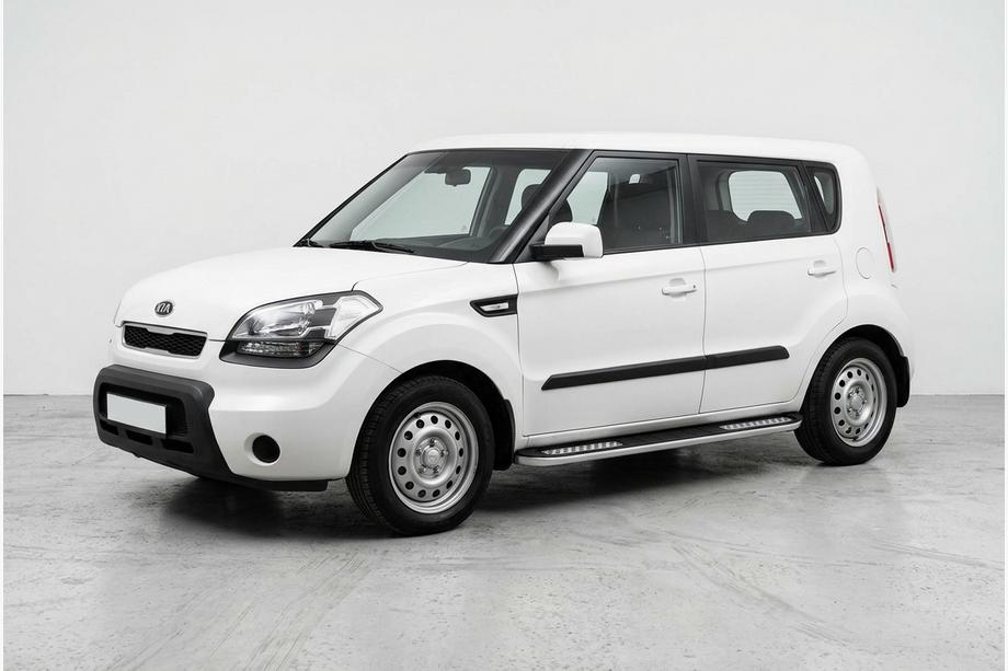 Kia Soul I 2008–2013 Tayga V2 side steps (2 stuks, aluminium) Image
