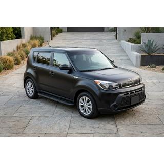 Side steps Tayga Black (2 stuks, aluminium) Kia Soul II 2013–2018 foto 1