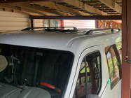 Renault Master 2011–2023 Zwarte dakrails Lange, gietijzeren voeten foto 2