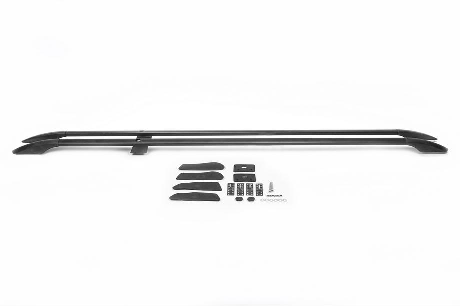 Nissan NV400 2010–2024 Zwarte dakrails Lang, kunststof voetjes Foto 8