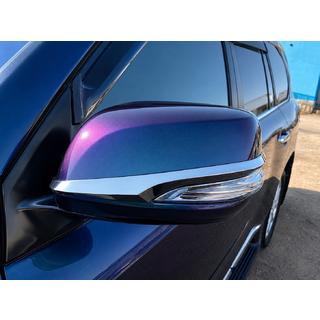 Spiegelstrips (set van 2, chroom) Lexus GX460 2009–2023 foto 2
