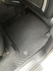 Audi Q7 2005–2015 EVA automatten (zwart) 2 rijen (5 matten) foto 5