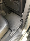 Audi Q7 2005–2015 EVA automatten (zwart) 2 rijen (5 matten) foto 7