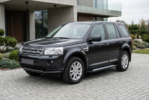 Land Rover Freelander II 2006–2014 Zijstappen New Vision Black (set van 2 stuks, aluminium) foto 1
