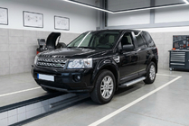 Land Rover Freelander II 2006–2014 New Vision Grey zijtreden (2 stuks, aluminium) foto 1