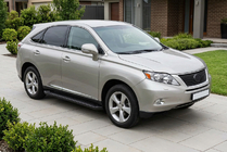 Lexus RX 2009–2015 Allmond Black side steps (2 stuks, aluminium) foto 1
