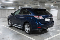 Lexus RX 2009–2015 Zijsteps Allmond Grey (2 stuks, aluminium) foto 1
