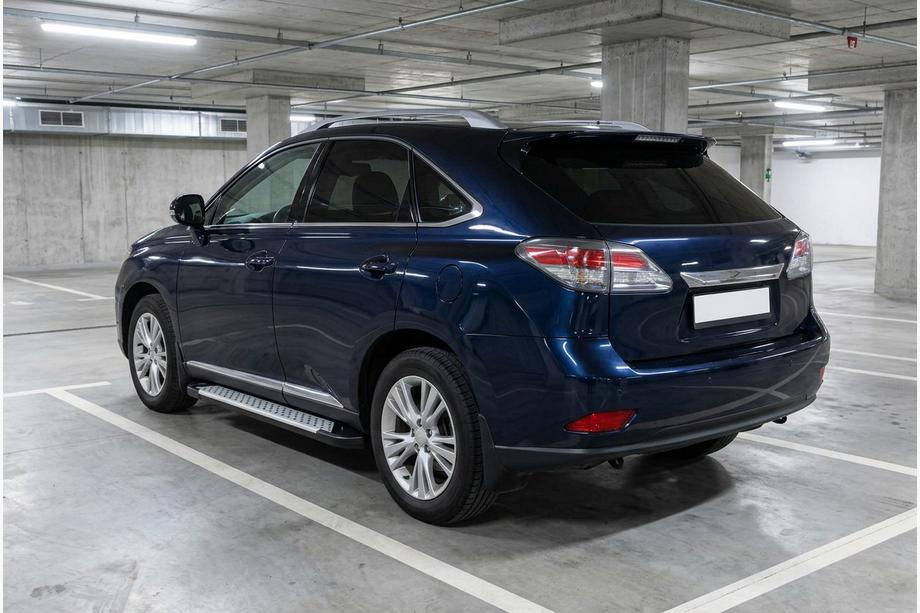 Lexus RX 2009–2015 Zijsteps Allmond Grey (2 stuks, aluminium) Image