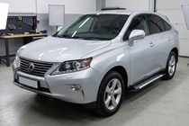 Lexus RX 2009–2015 Side steps Line (2 stuks, aluminium) foto 1