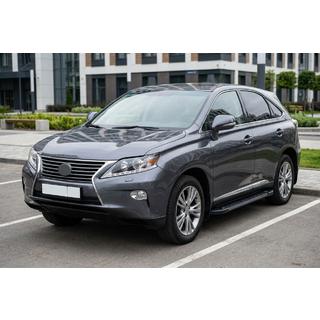 Side steps RedLine Black (set van 2, aluminium) Lexus RX 2009–2015 foto 1