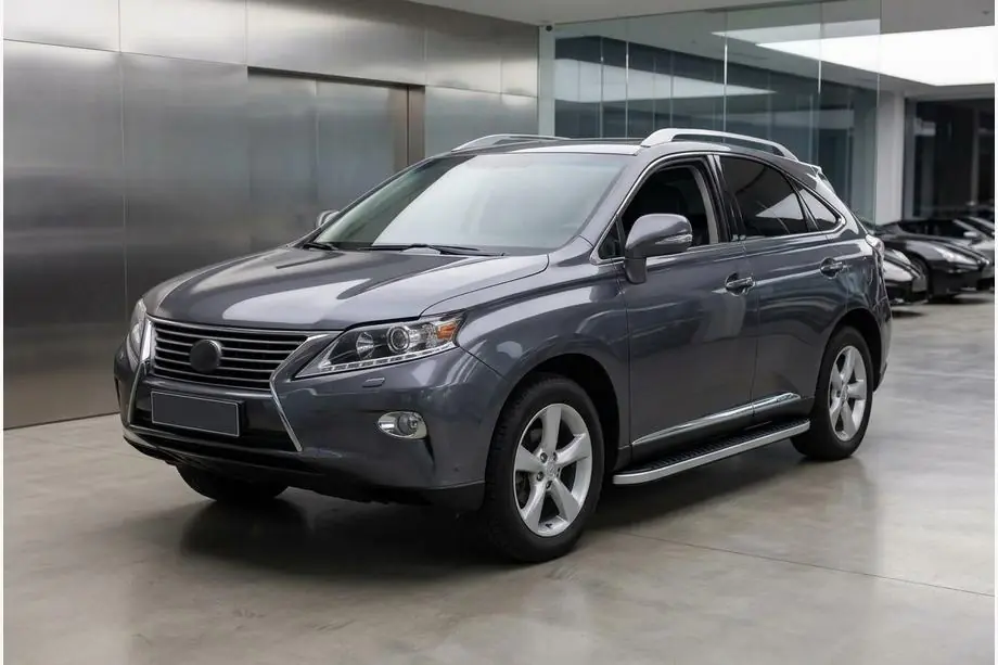 Lexus RX 2009–2015 Zijstappen Tayga Grey (set van 2, aluminium) Image