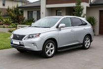Lexus RX 2009–2015 Tayga Black side steps (2 stuks, aluminium) foto 1