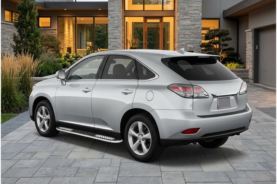 Lexus RX 2009–2015 Zijsteps Tayga V2 (2 stuks, aluminium) Image