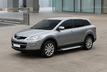 Mazda CX-9 2007–2016 Side steps New Vision Grey (2 stuks, aluminium) foto 1