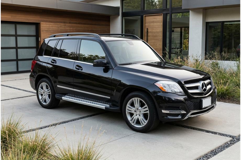 Mercedes GLK-klasse X204 2008–2015 Side steps New Vision Grey (2 stuks, aluminium) Image