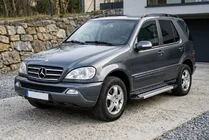 Mercedes ML W163 1997–2005 Side steps New Vision Grey (2 stuks, aluminium) foto 1