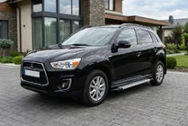 Mitsubishi ASX 2010–2023 Side steps New Vision Grey (2 stuks, aluminium) foto 1