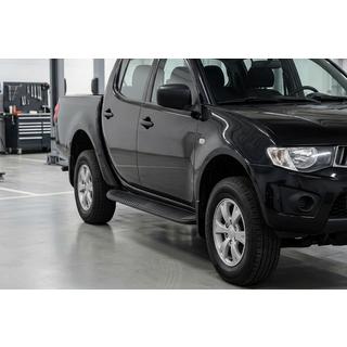Side steps Tayga Black (2 stuks, aluminium) foto 1