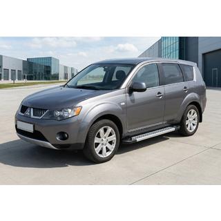 New Vision Grey zijtreden (2 stuks, aluminium) Mitsubishi Outlander 2006–2012 foto 1
