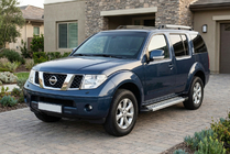 Nissan Pathfinder R51 2005–2014 Side steps New Vision Grey (2 stuks, aluminium) foto 1