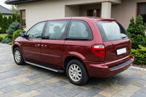 Chrysler Voyager 2001–2007 Side steps Maya V1 (2 stuks, aluminium) foto 1