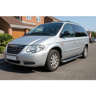 Side steps Maydos V1 (set van 2, aluminium) Chrysler Voyager 2001–2007 foto 1