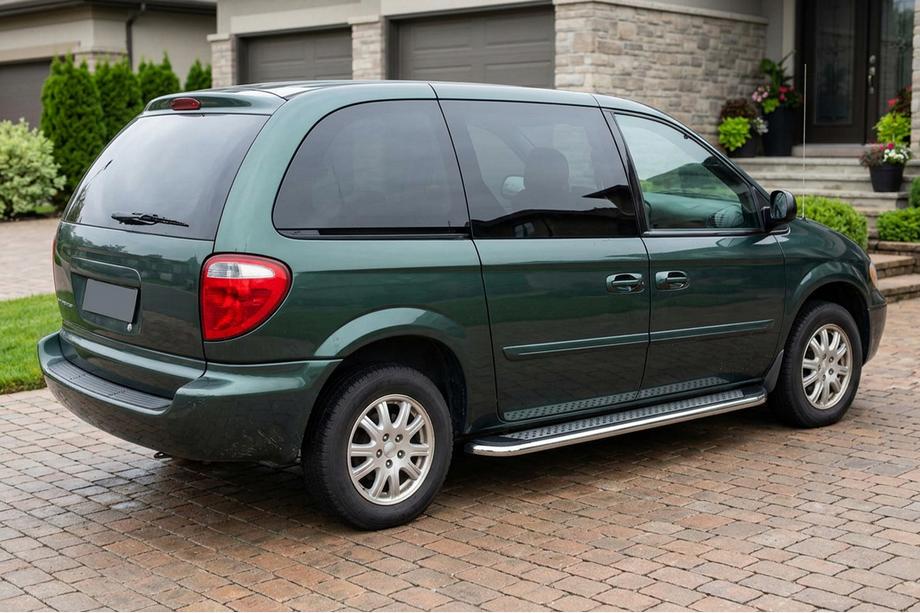 Chrysler Voyager 2001–2007 Maydos V2 zijtreden (set van 2, aluminium) Image