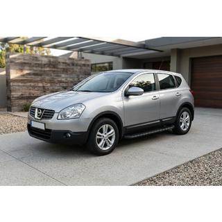 Side steps Tayga Black (2 stuks, aluminium) foto 1