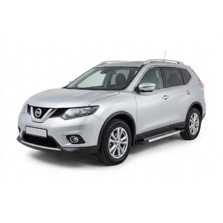Side steps New Vision Grey (2 stuks, aluminium) Nissan X-trail T32/Rogue 2014–2021 foto 1