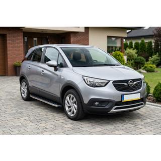 BlackLine zijsteps (2 stuks, aluminium) Opel Crossland X 2017–2024 foto 1