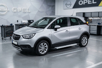 Opel Crossland X 2017–2024 Side steps New Vision Grey (2 stuks, aluminium) foto 1